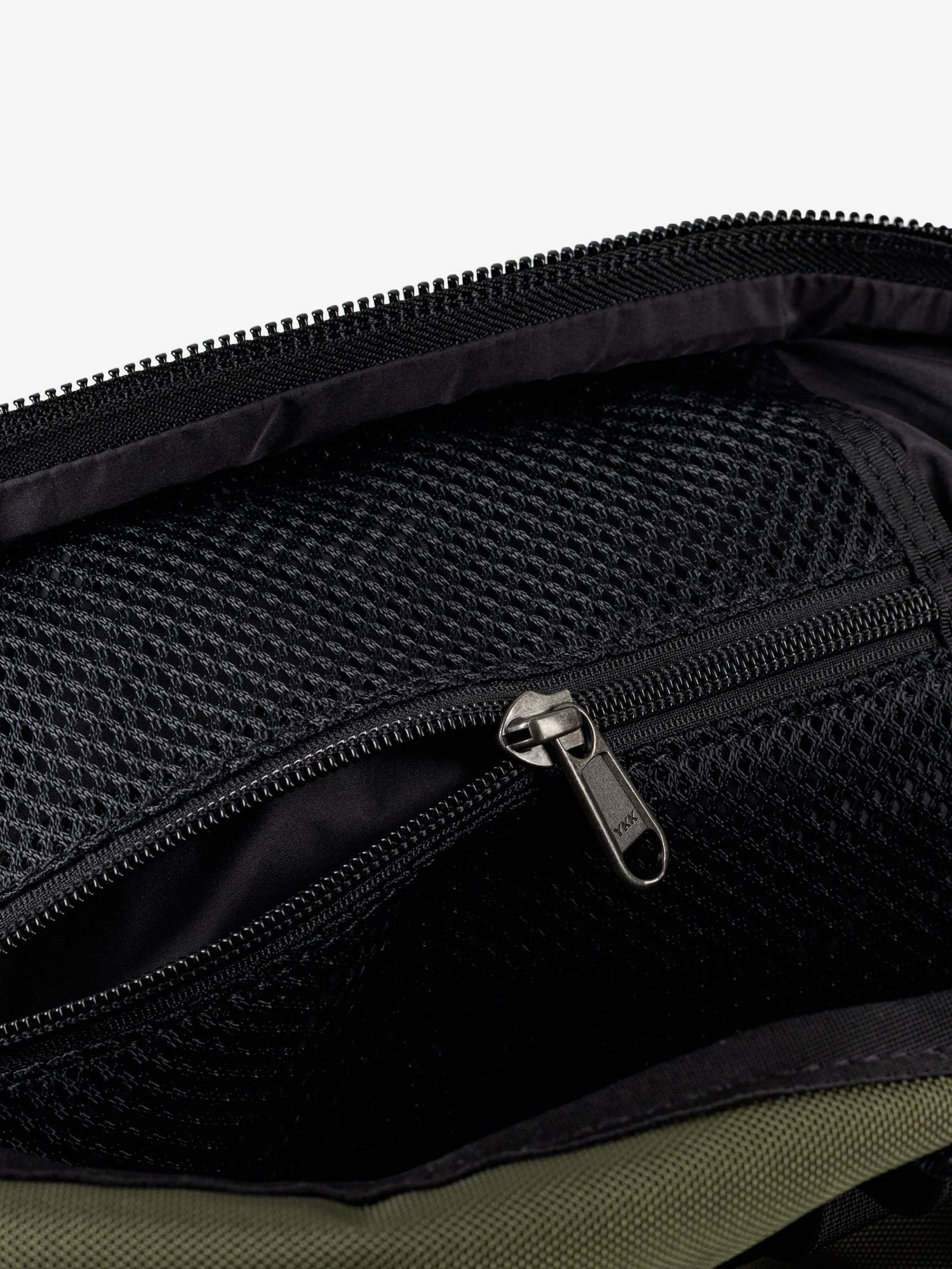 Nylon shoulder bag with logo label on the bottom - Image 4