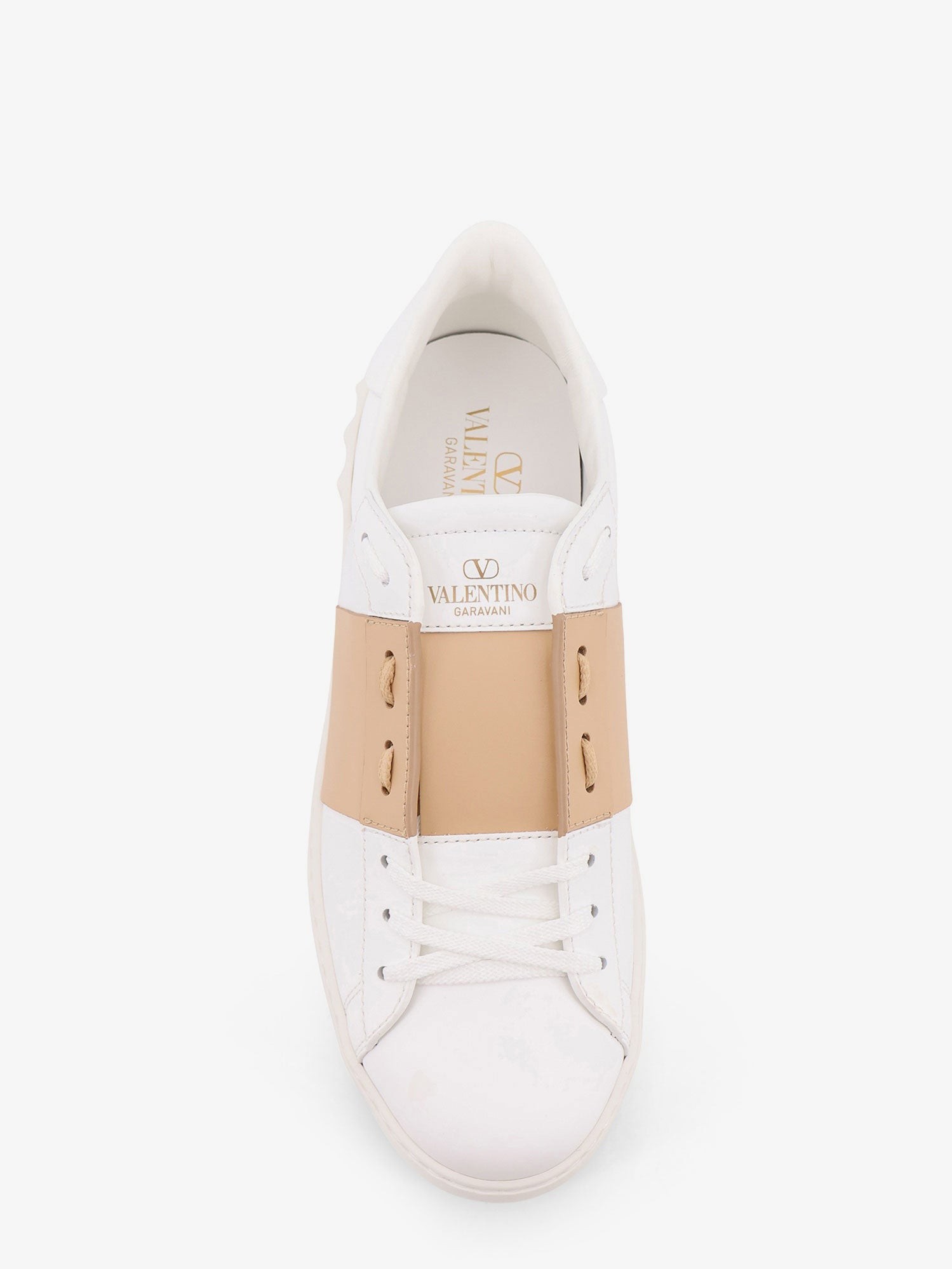 Open leather sneakers - Image 5