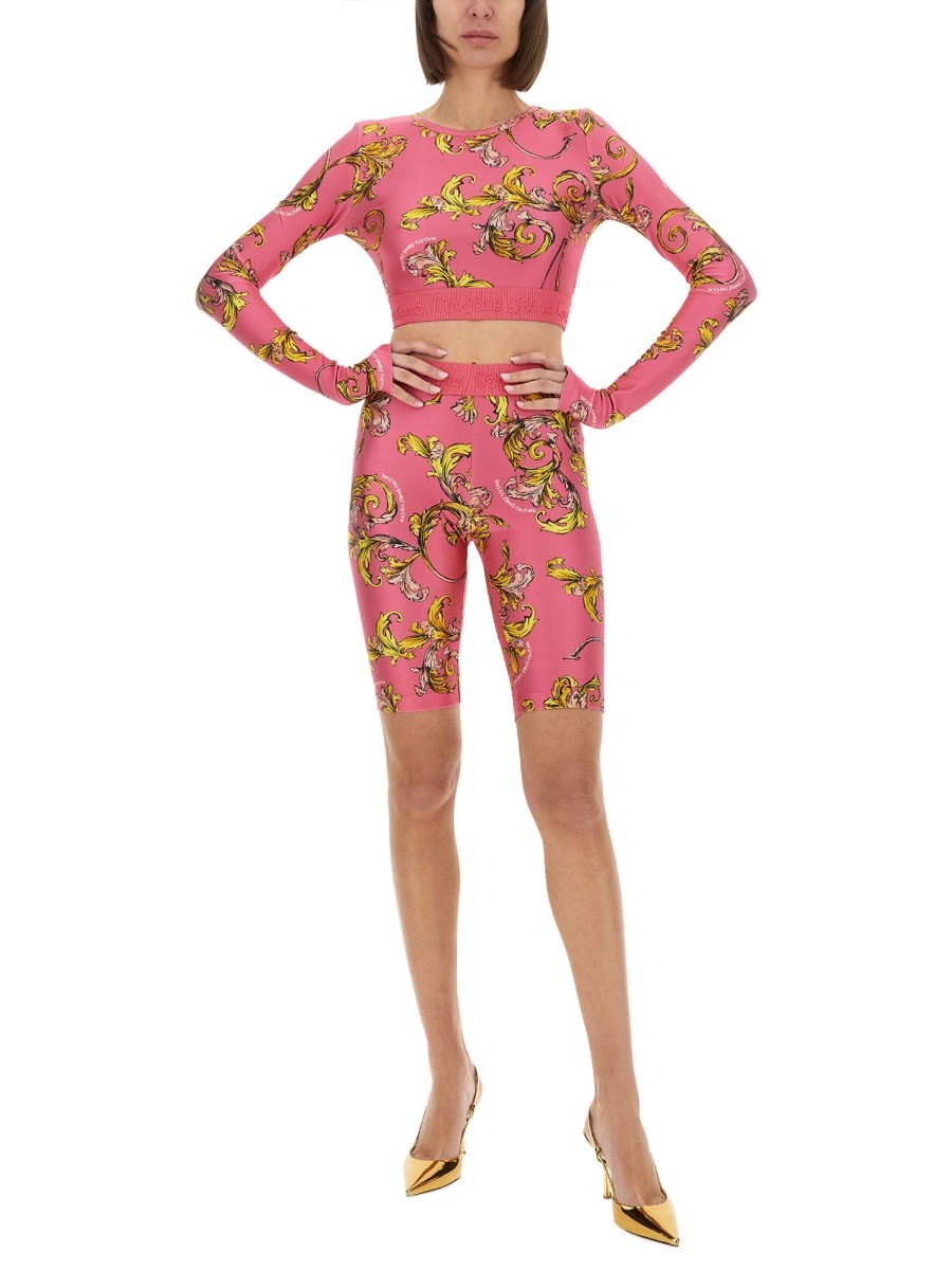 "OUTLINE BAROQUE" SHORT TOP - Image 2