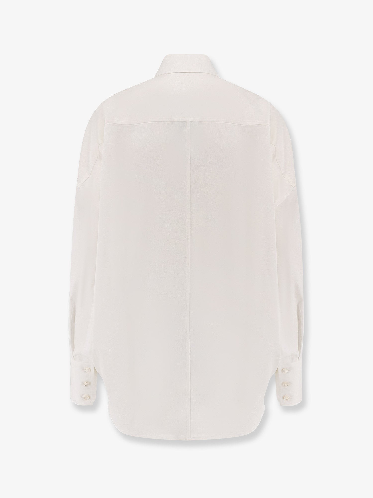 Oversize satin shirt - Image 2