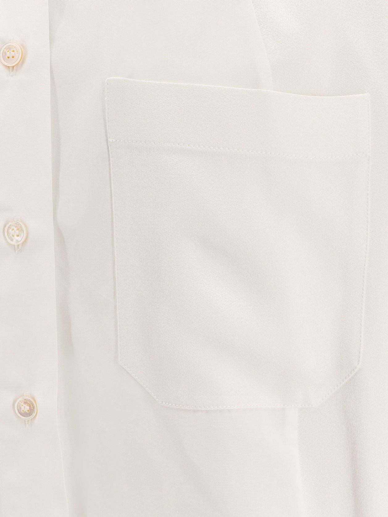 Oversize satin shirt - Image 3