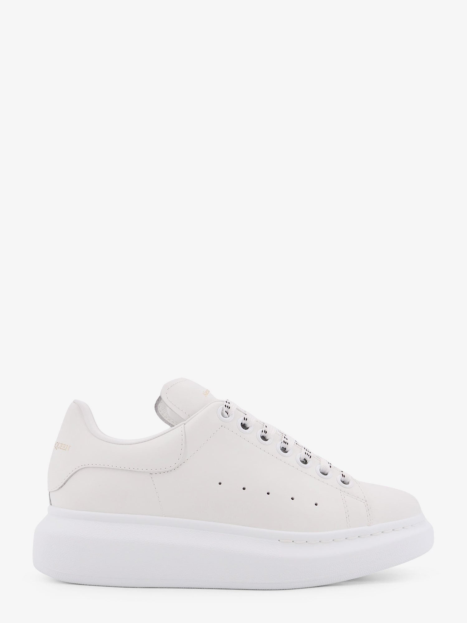 Oversized leather sneakers