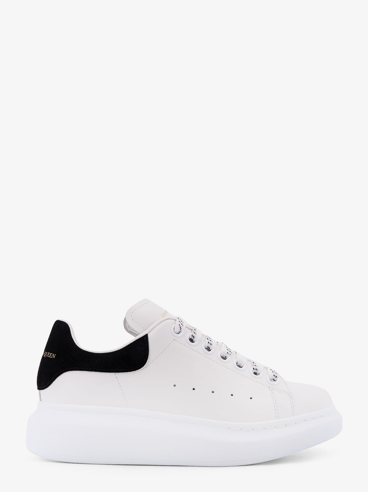 Oversized leather sneakers