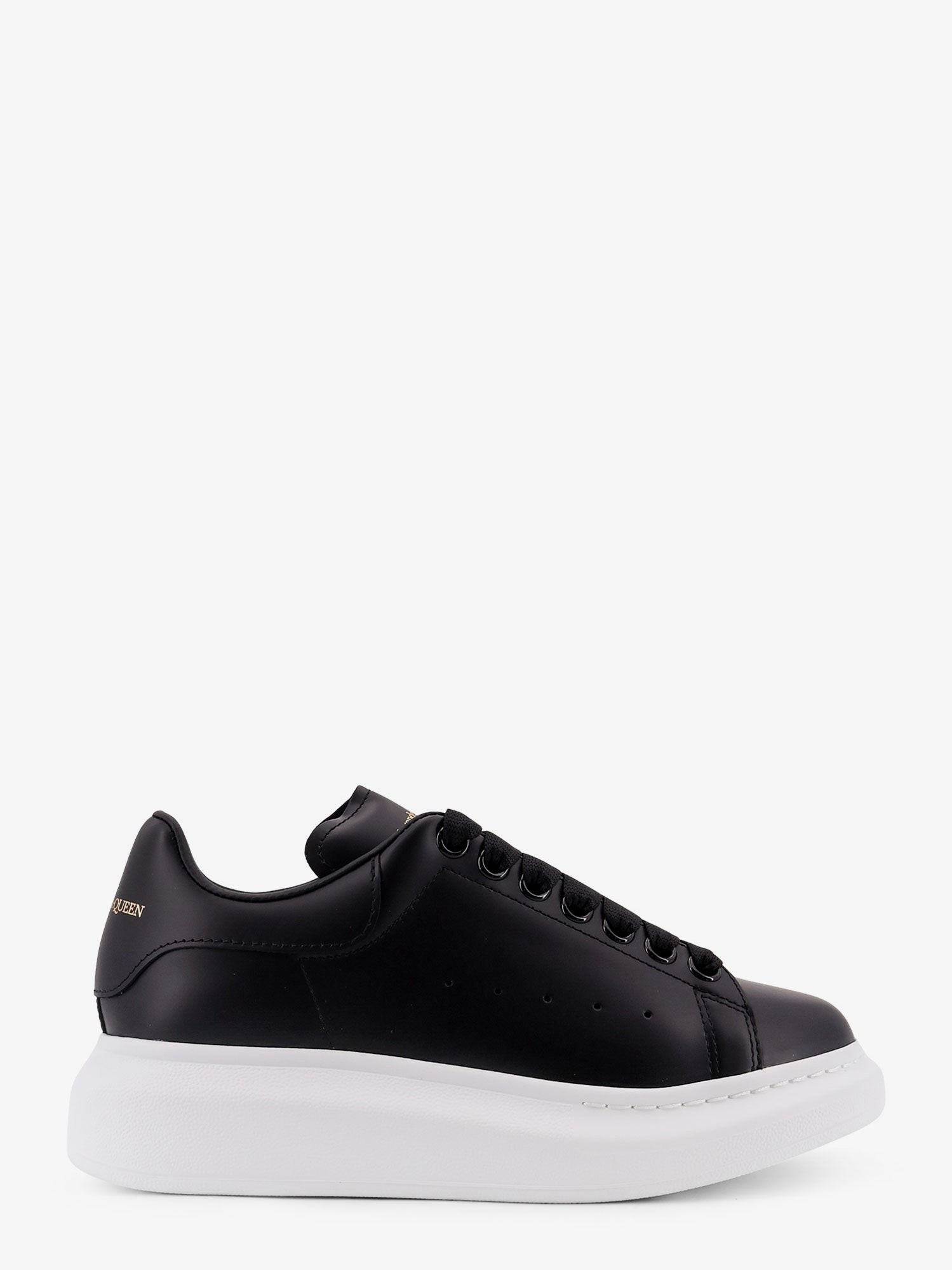 Oversized leather sneakers