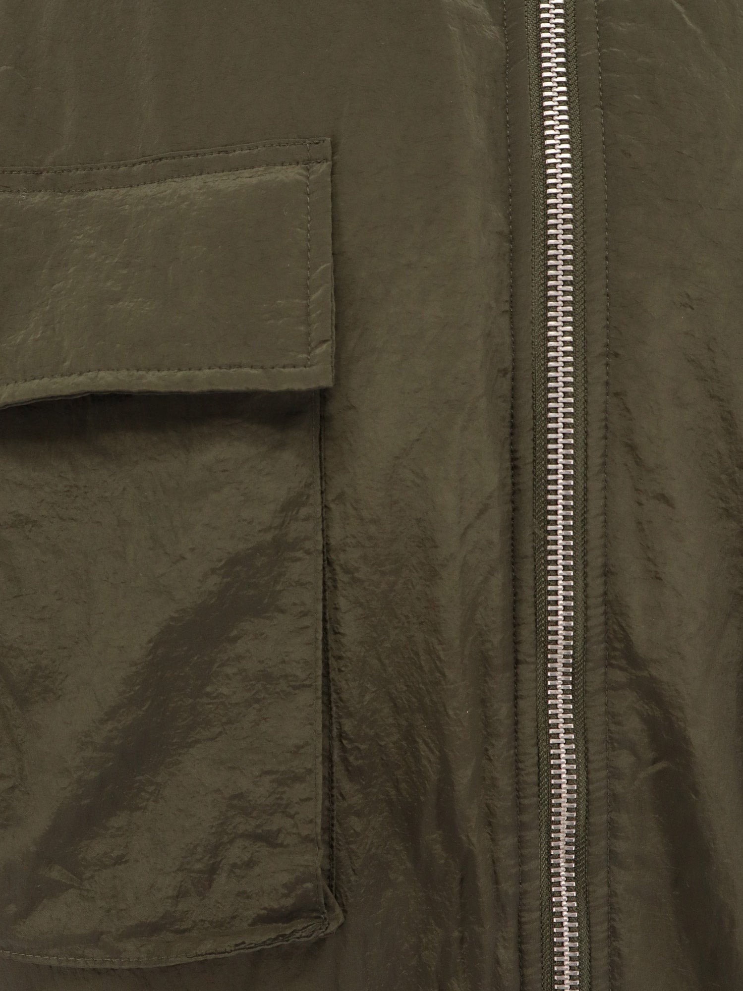 Padded nylon long jacket - Image 3