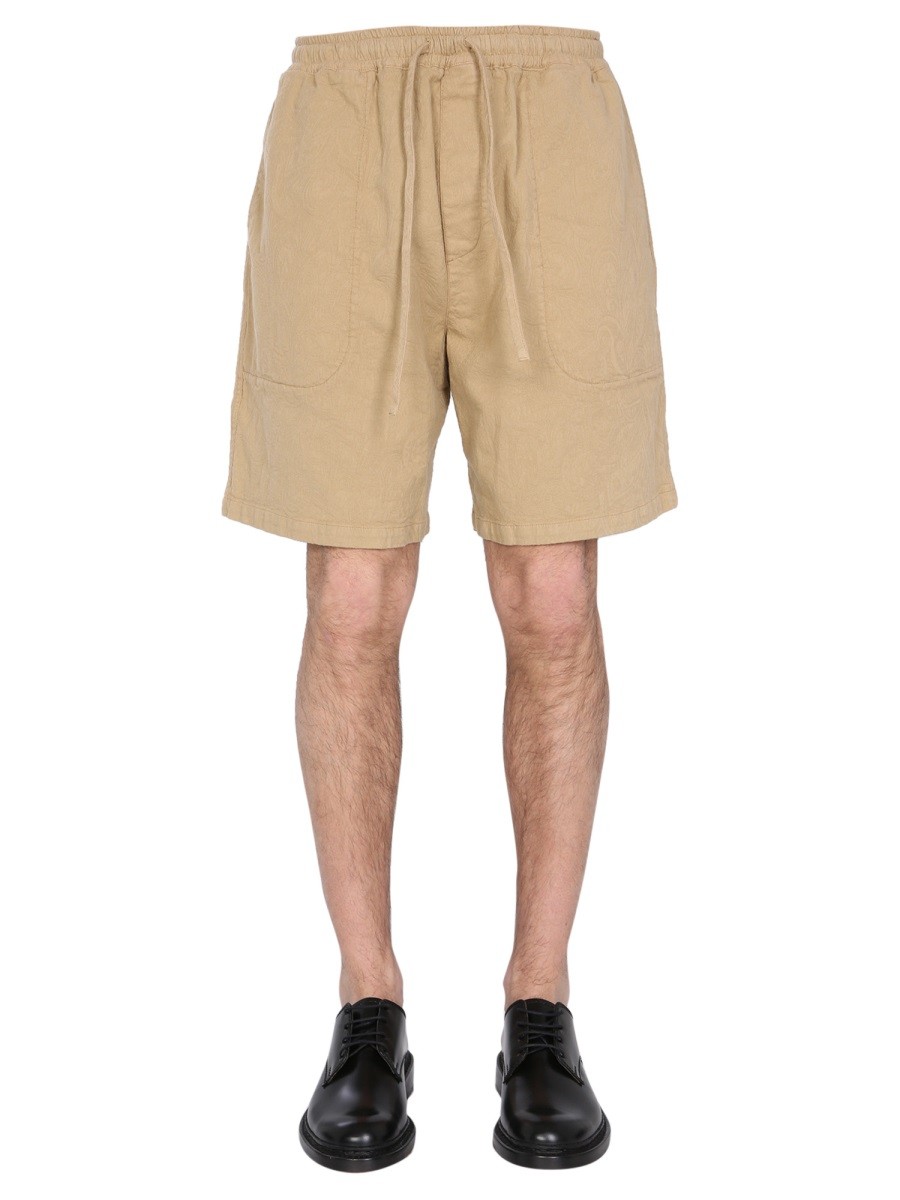PAISLEY JACQUARD SHORTS