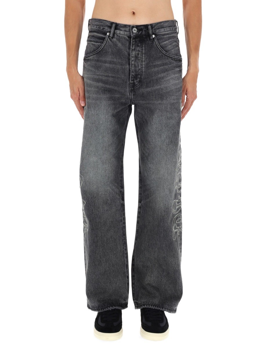 PANTS "TRACED GOTHIC WORDMARK"