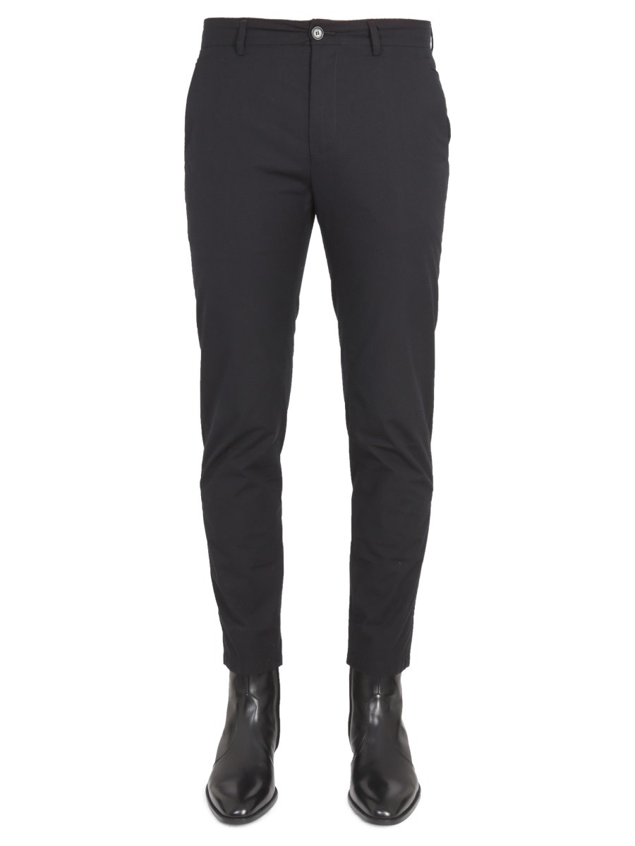 PANTS WITH LOGO PATCH