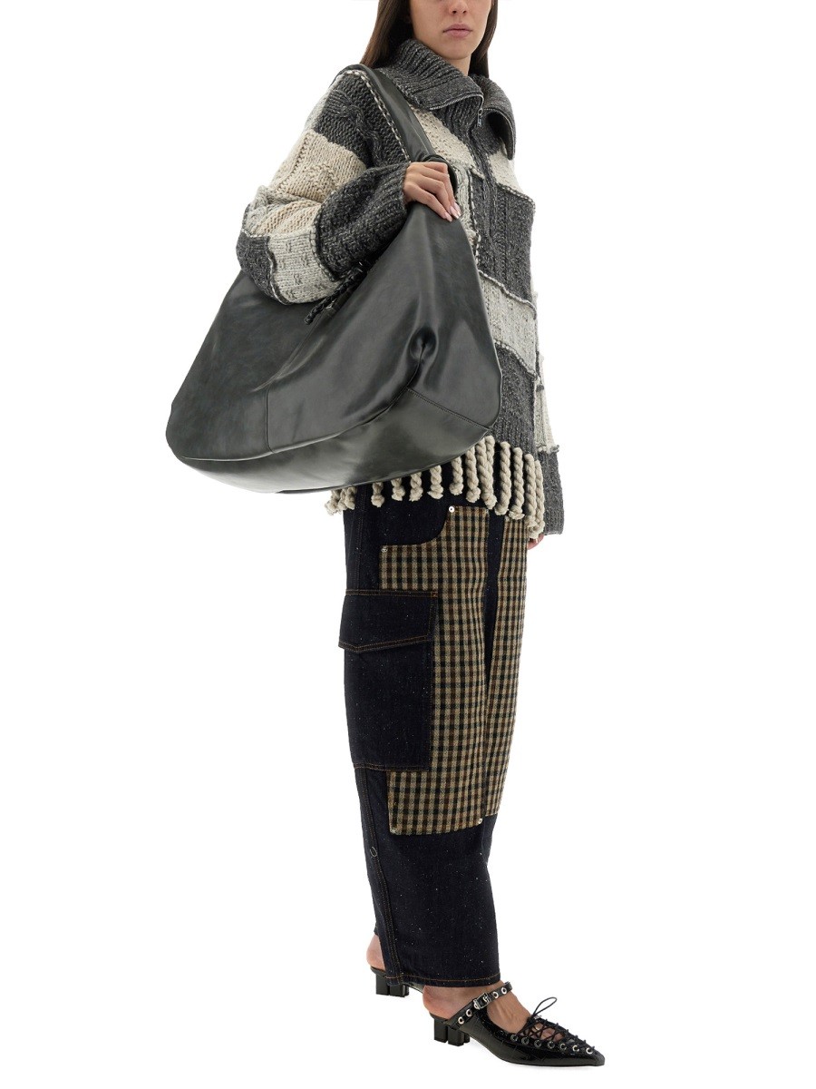 PATCHWORK JERSEY WITH BANGS - Image 2