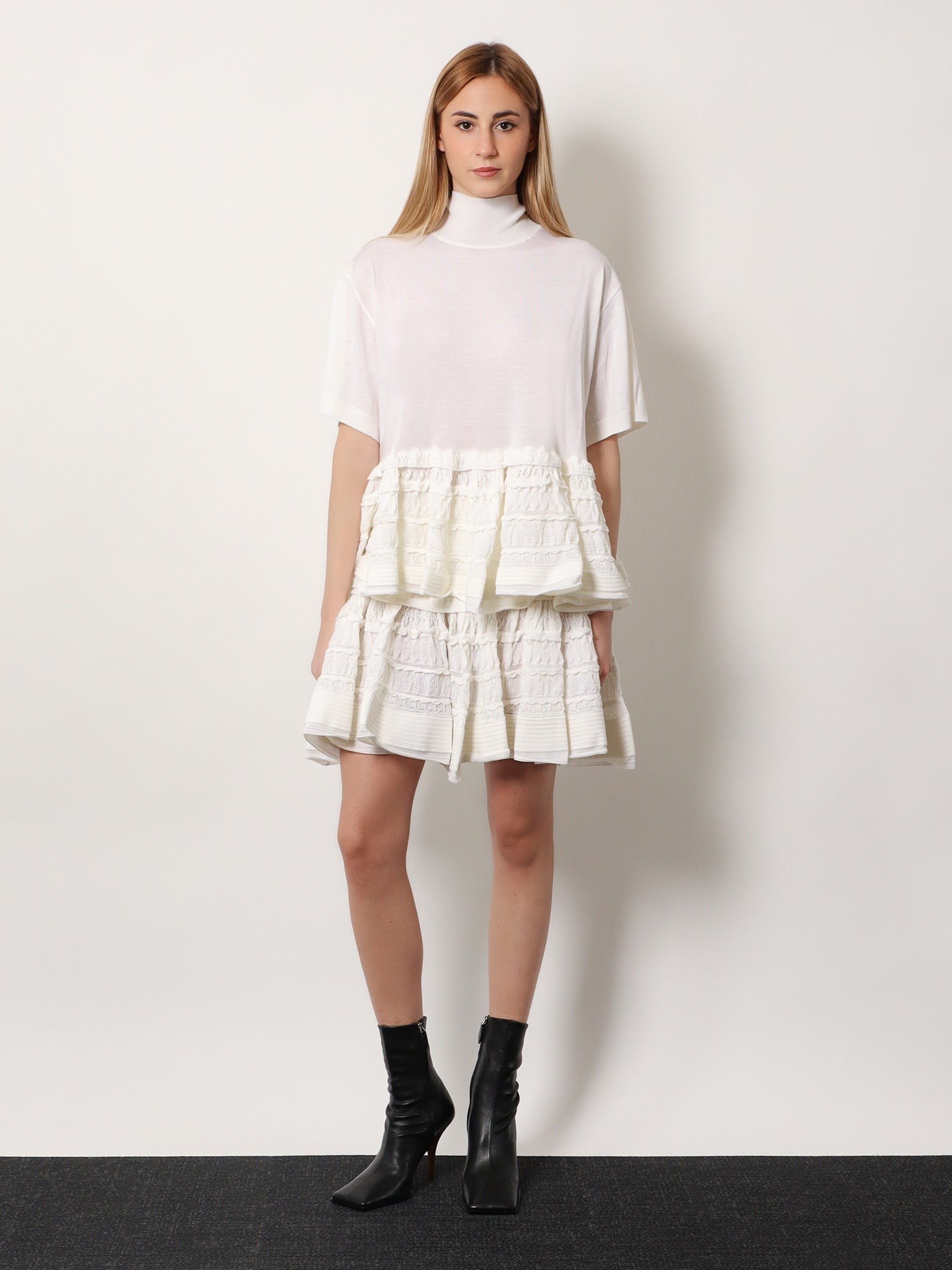 Peplum virgin wool sweater - Image 2