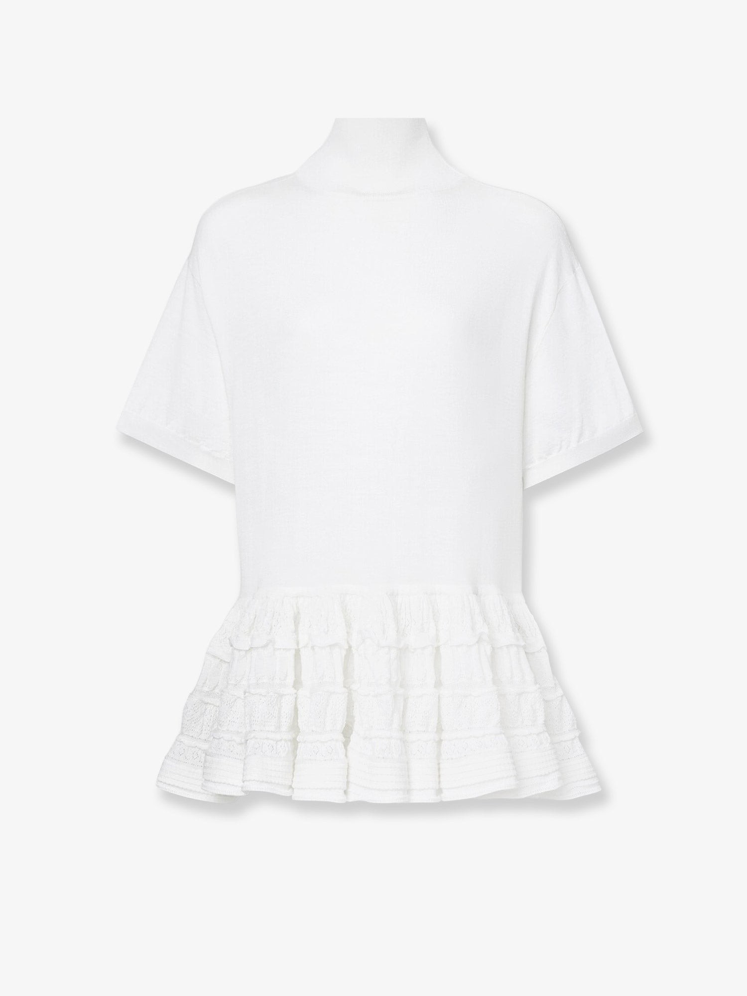 Peplum virgin wool sweater - Image 4