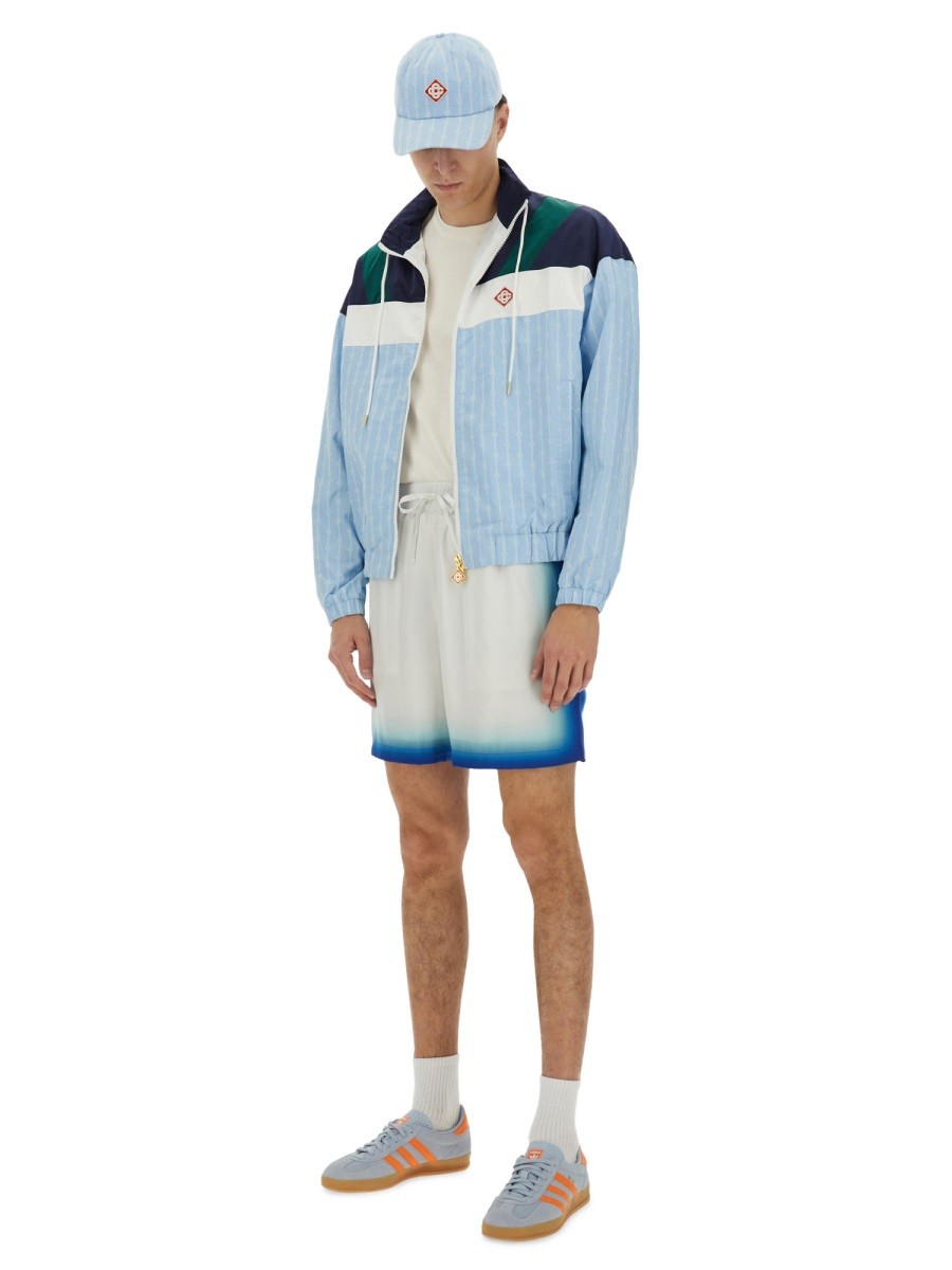 "PINSTRIPE LAUREL" TRACK JACKET - Image 2