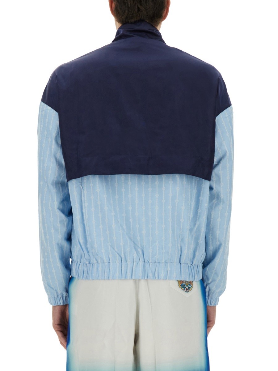 "PINSTRIPE LAUREL" TRACK JACKET - Image 3