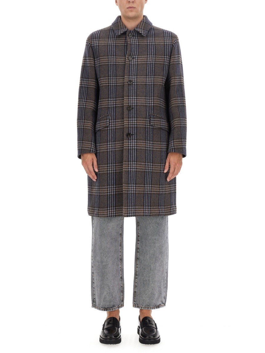 PLAID COAT