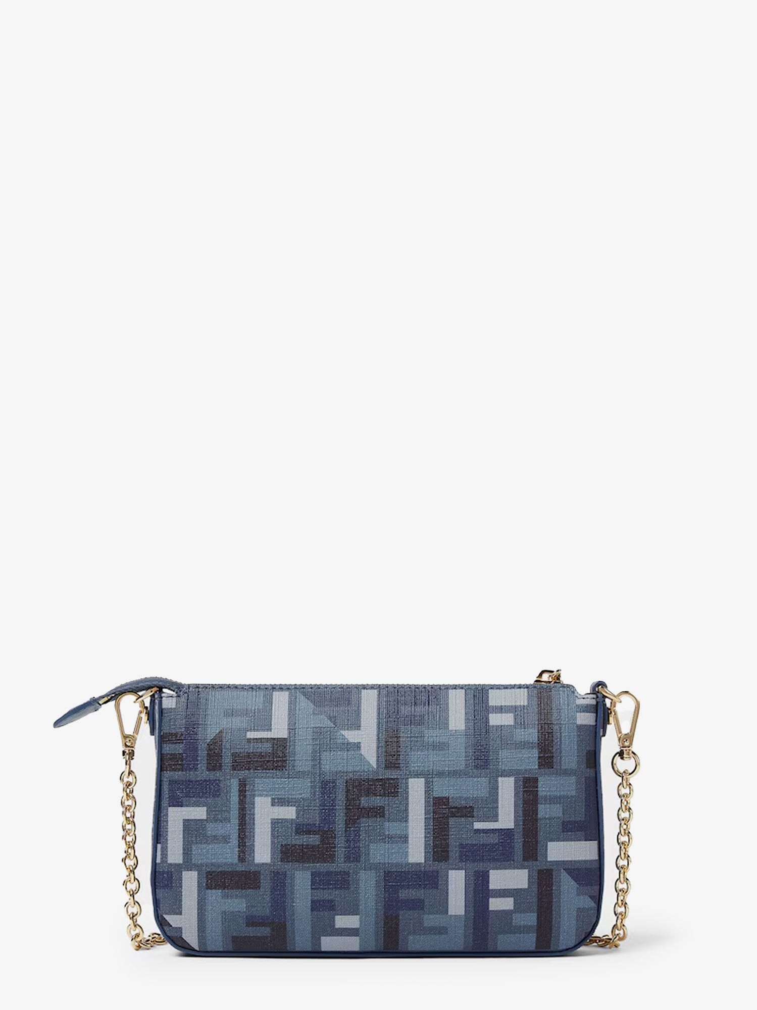 Pouch Baguette FF jacquard fabric shoulder bag - Image 2