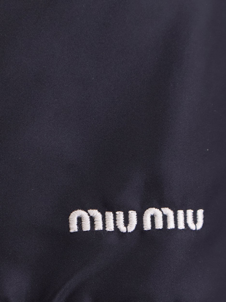 Recycled material mini skirt - Image 5
