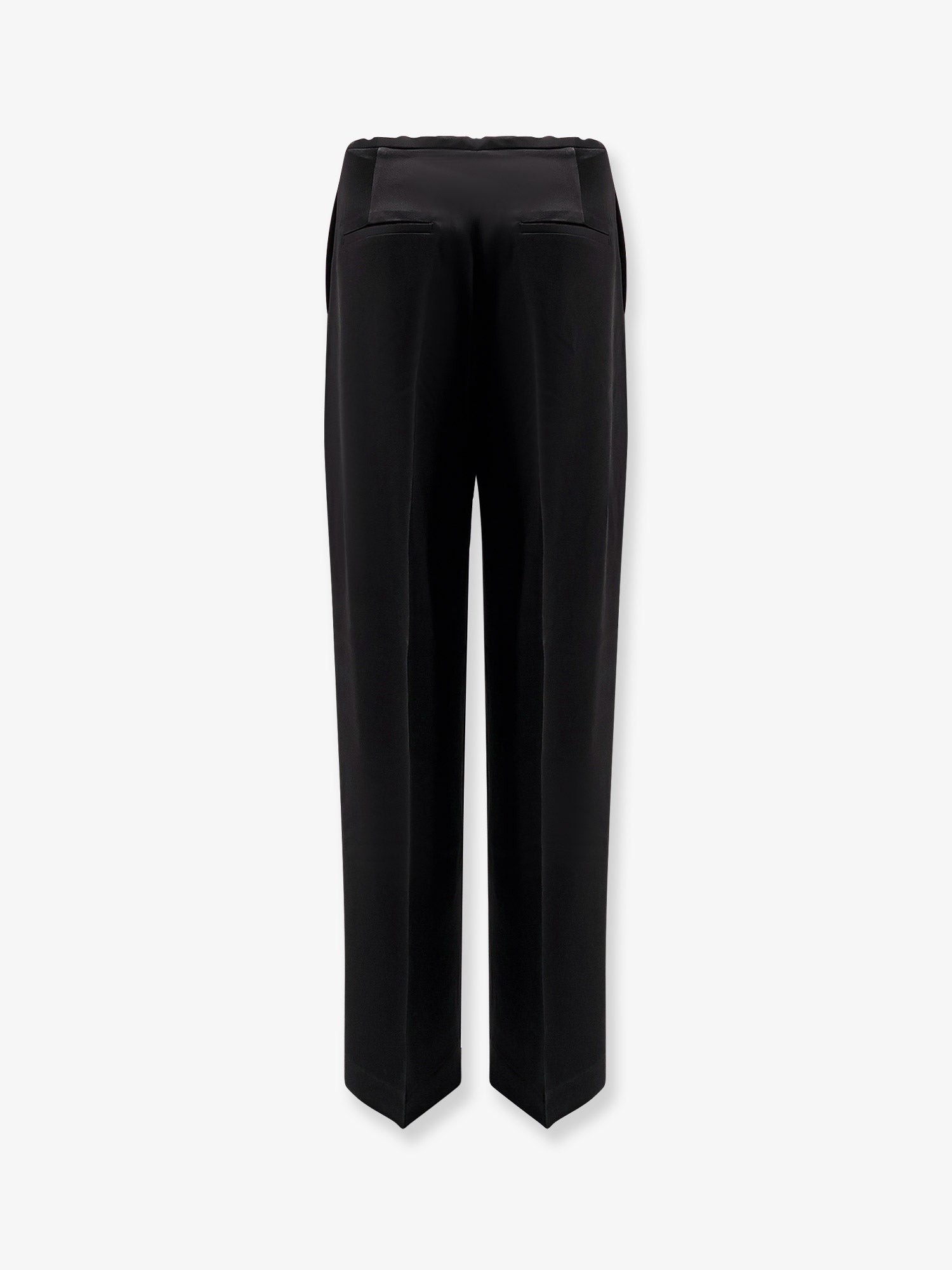 Relaxed satin trousers - Image 4