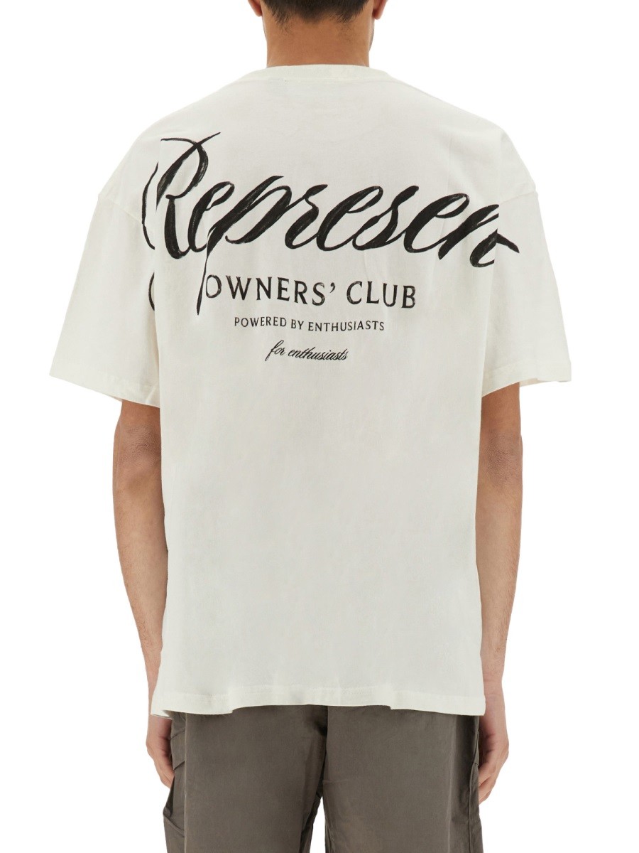 "REPRESENT OWNERS CLUB SCRIPT" T-SHIRT - Image 3