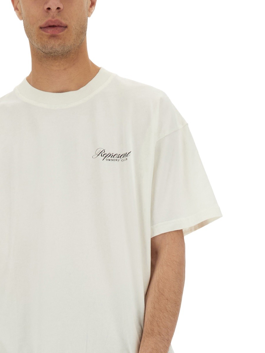 "REPRESENT OWNERS CLUB SCRIPT" T-SHIRT - Image 4