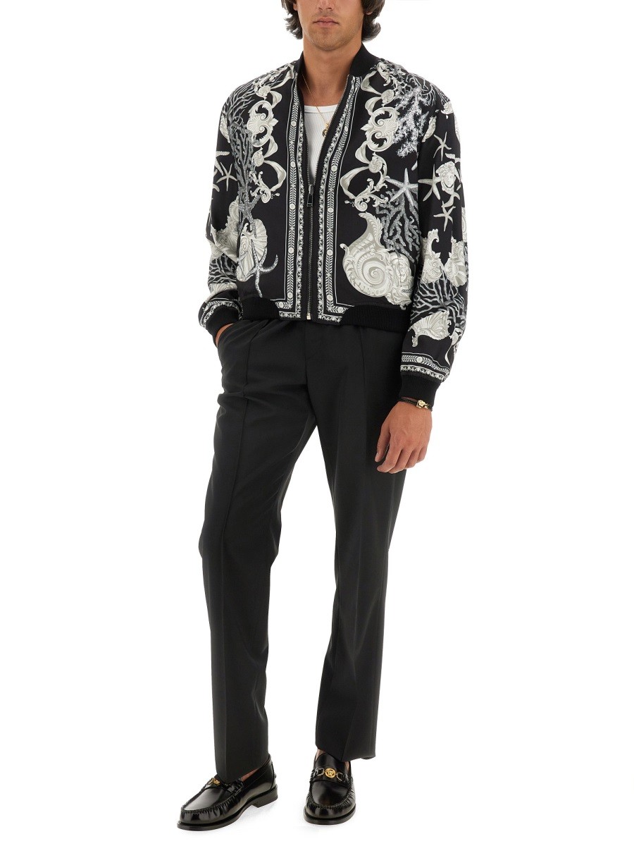 REVERSIBLE BAROQUE SEA JACKET - Image 2