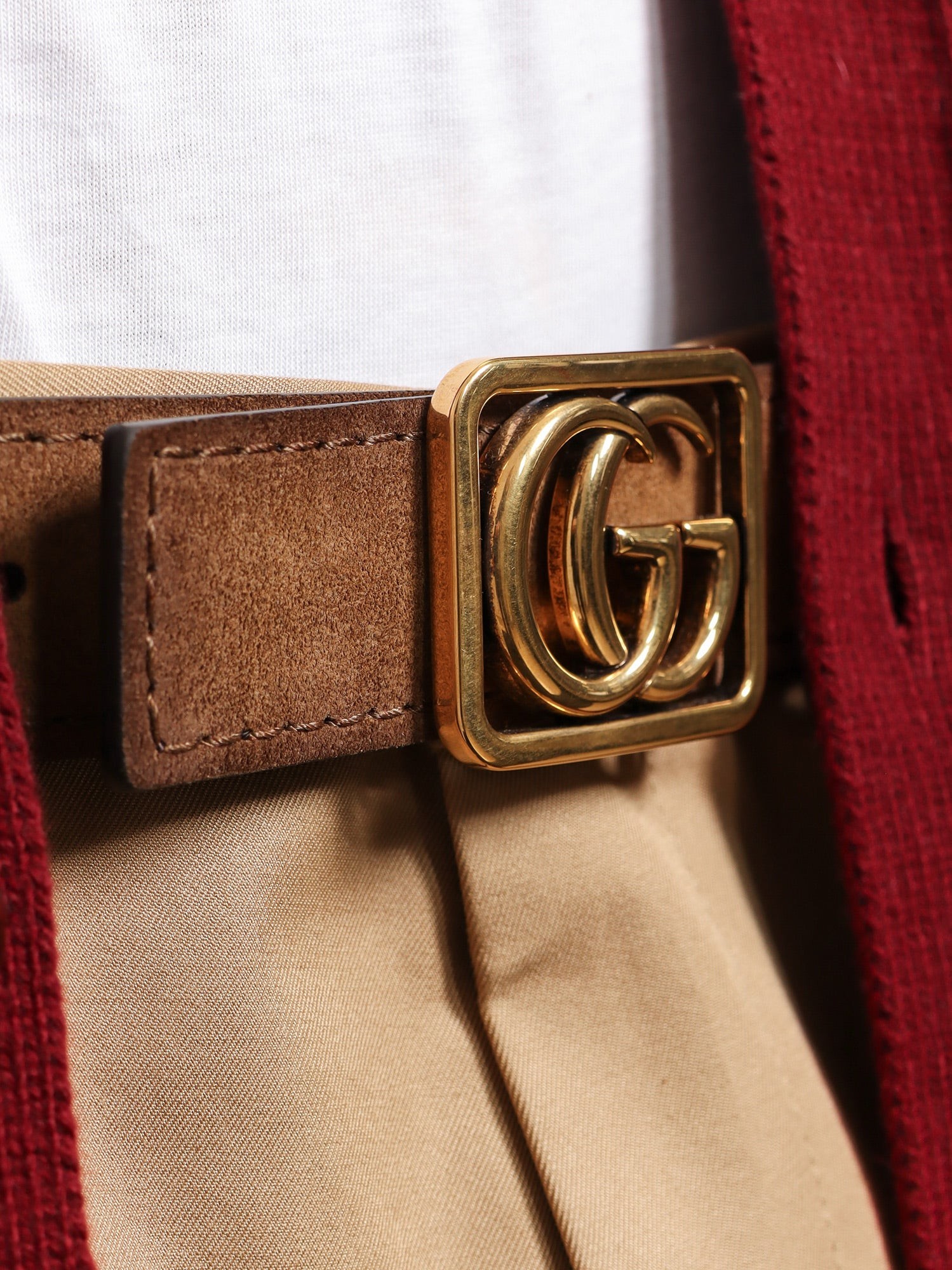 Reversible leather belt - Image 2
