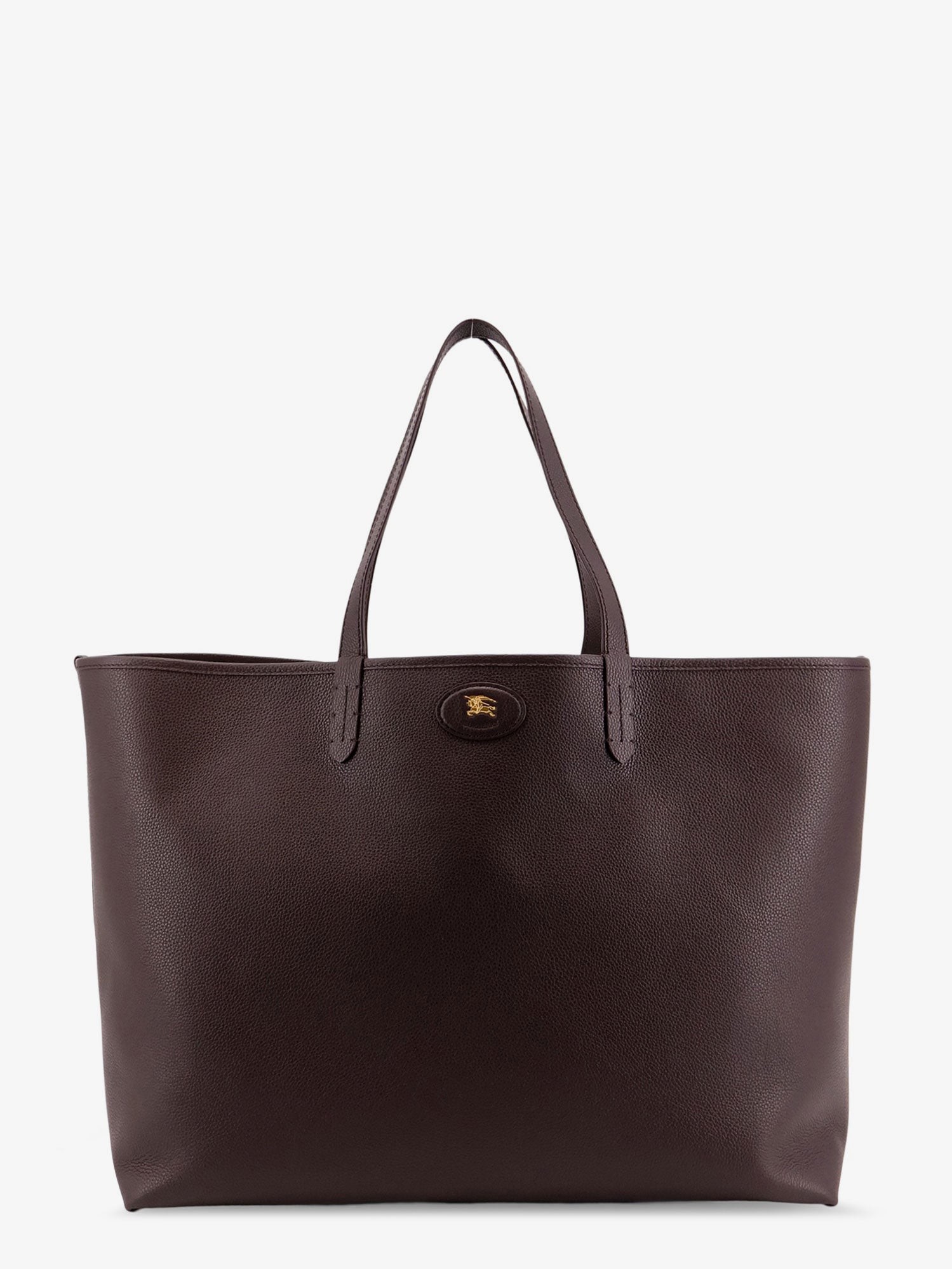 Reversible shopping bag with check pattern