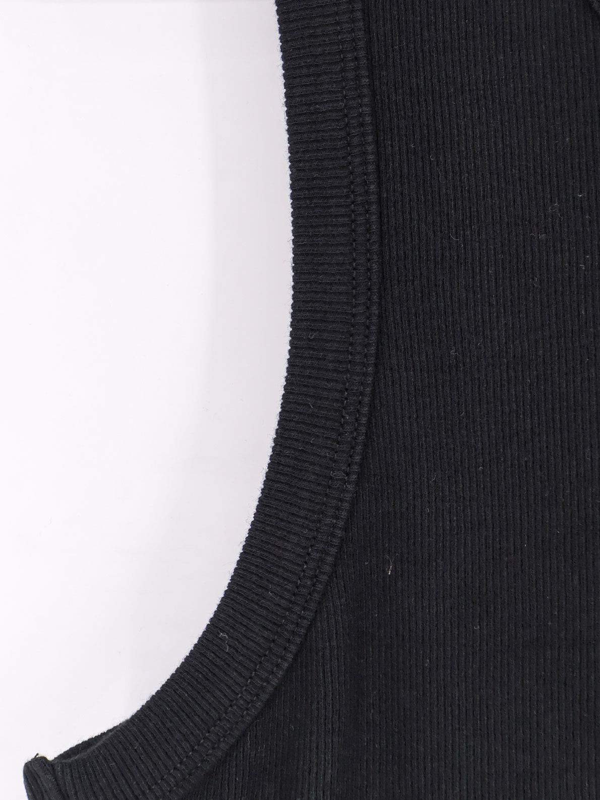 Ribbed cotton tank top - Image 3