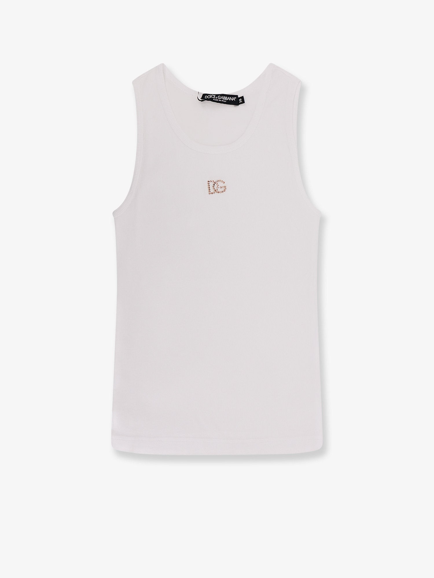 Ribbed cotton top