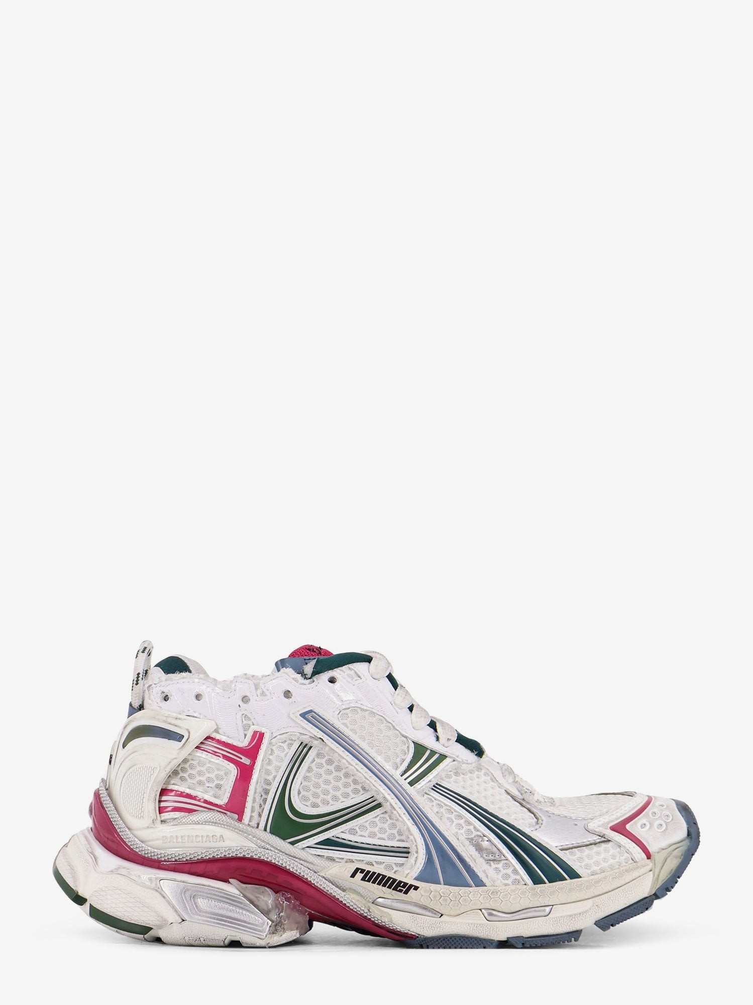 Runner low-top mesh sneakers