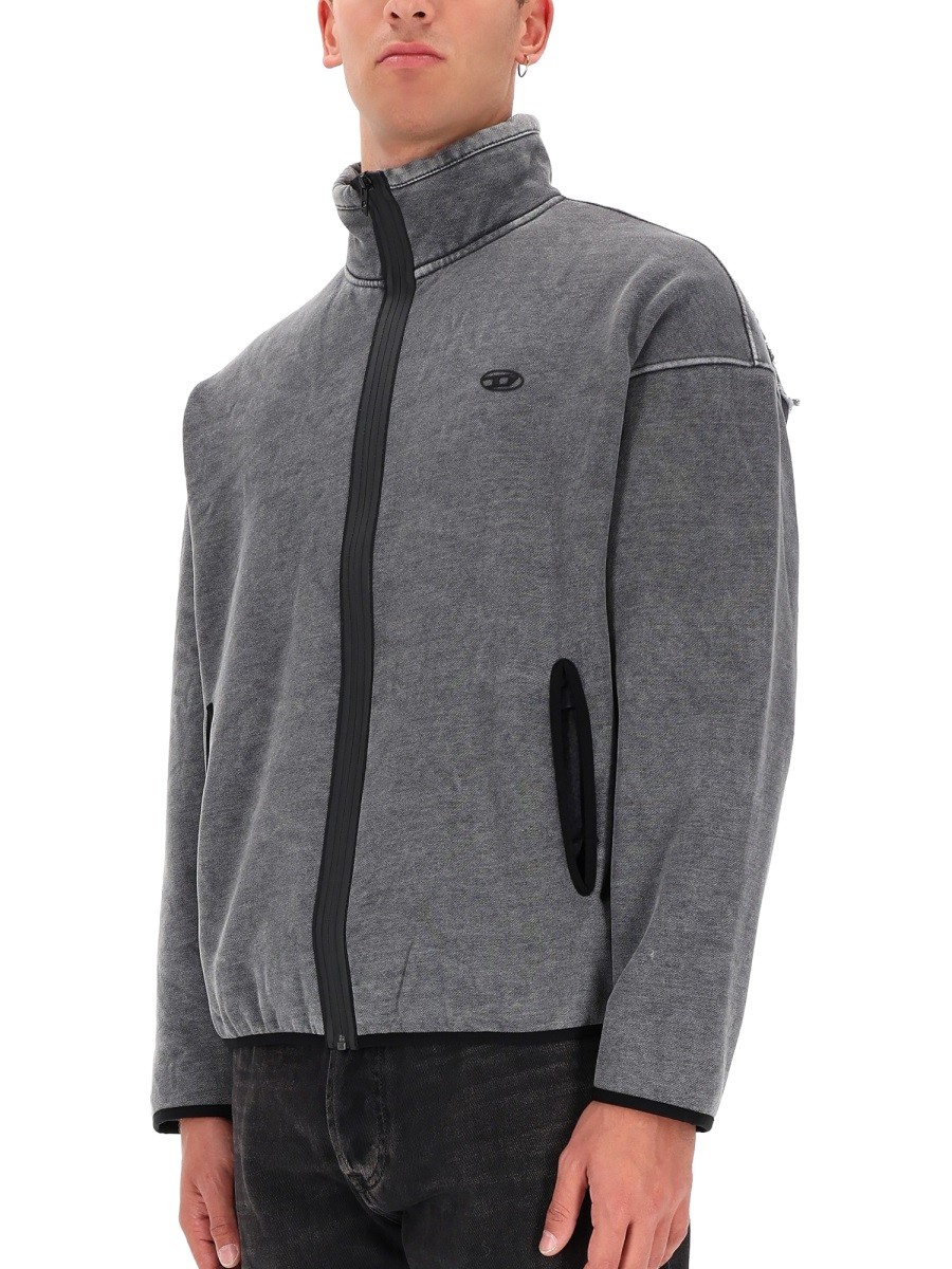 "S-BATY-NEW" SWEATSHIRT WITH LOGO - Image 3