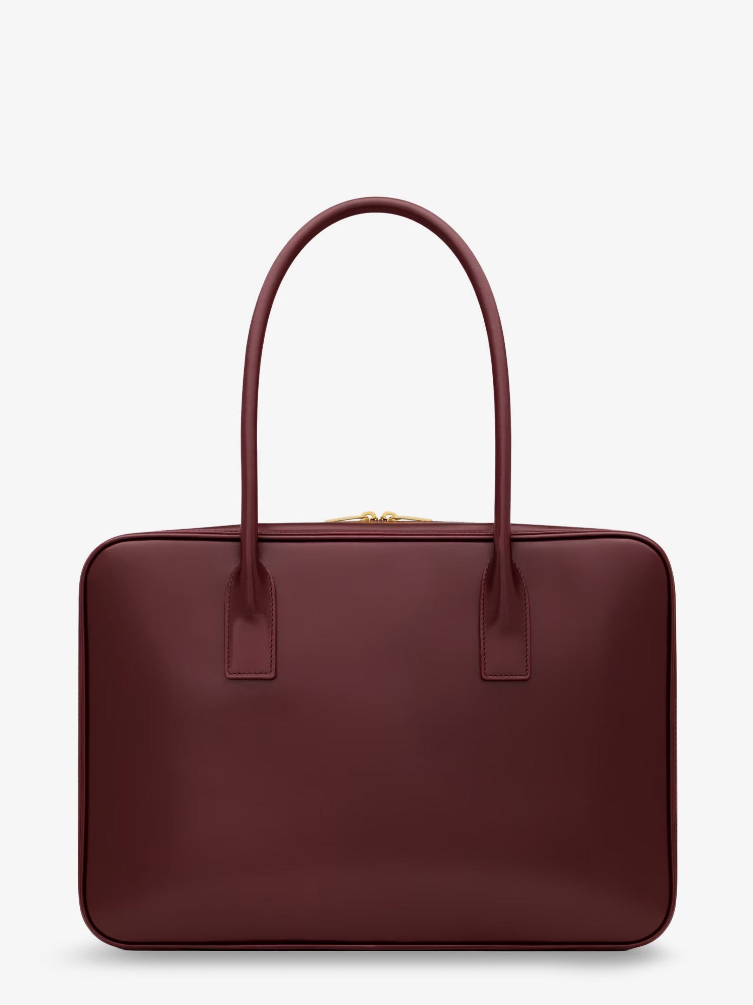 Sac de Jour in Box leather handbag with metal lock detail - Image 3