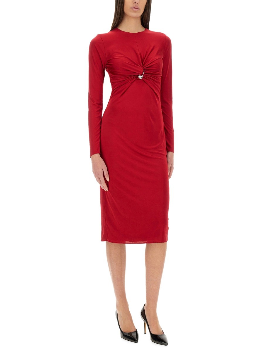 "SAFETY PIN" MIDI DRESS - Image 2