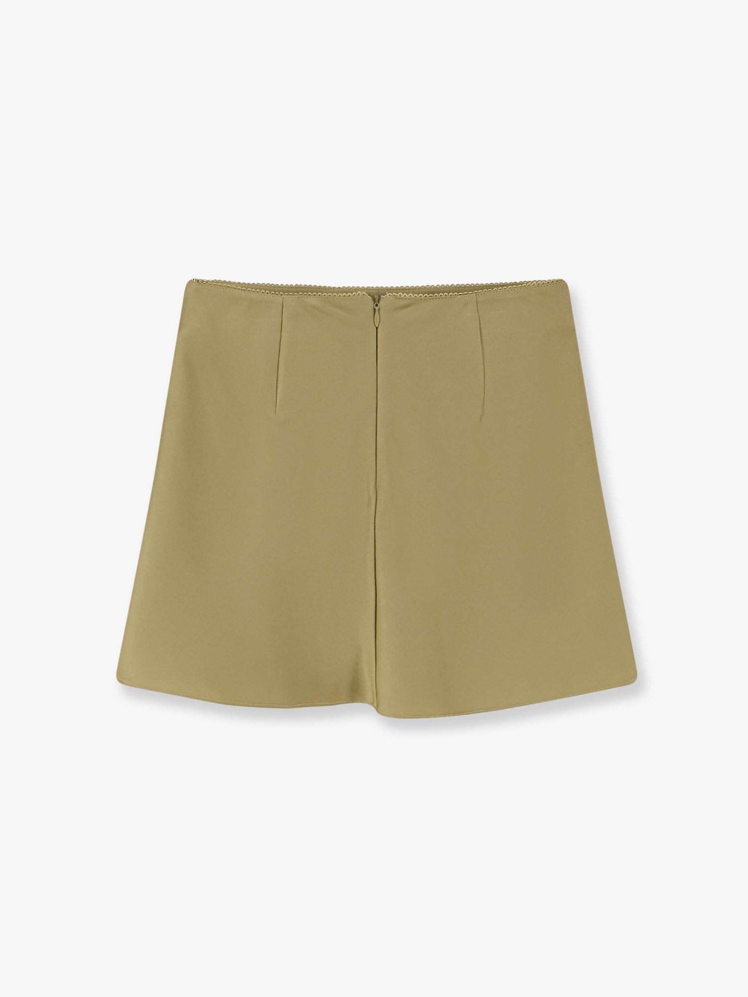 Satin skirt with shorts - Image 2