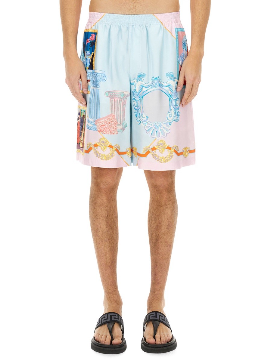 SHORT IN SILK