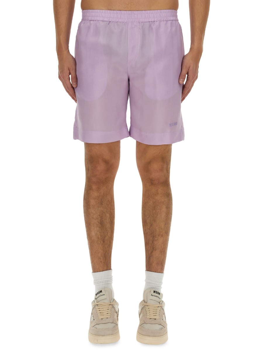 SHORT WITH LOGO