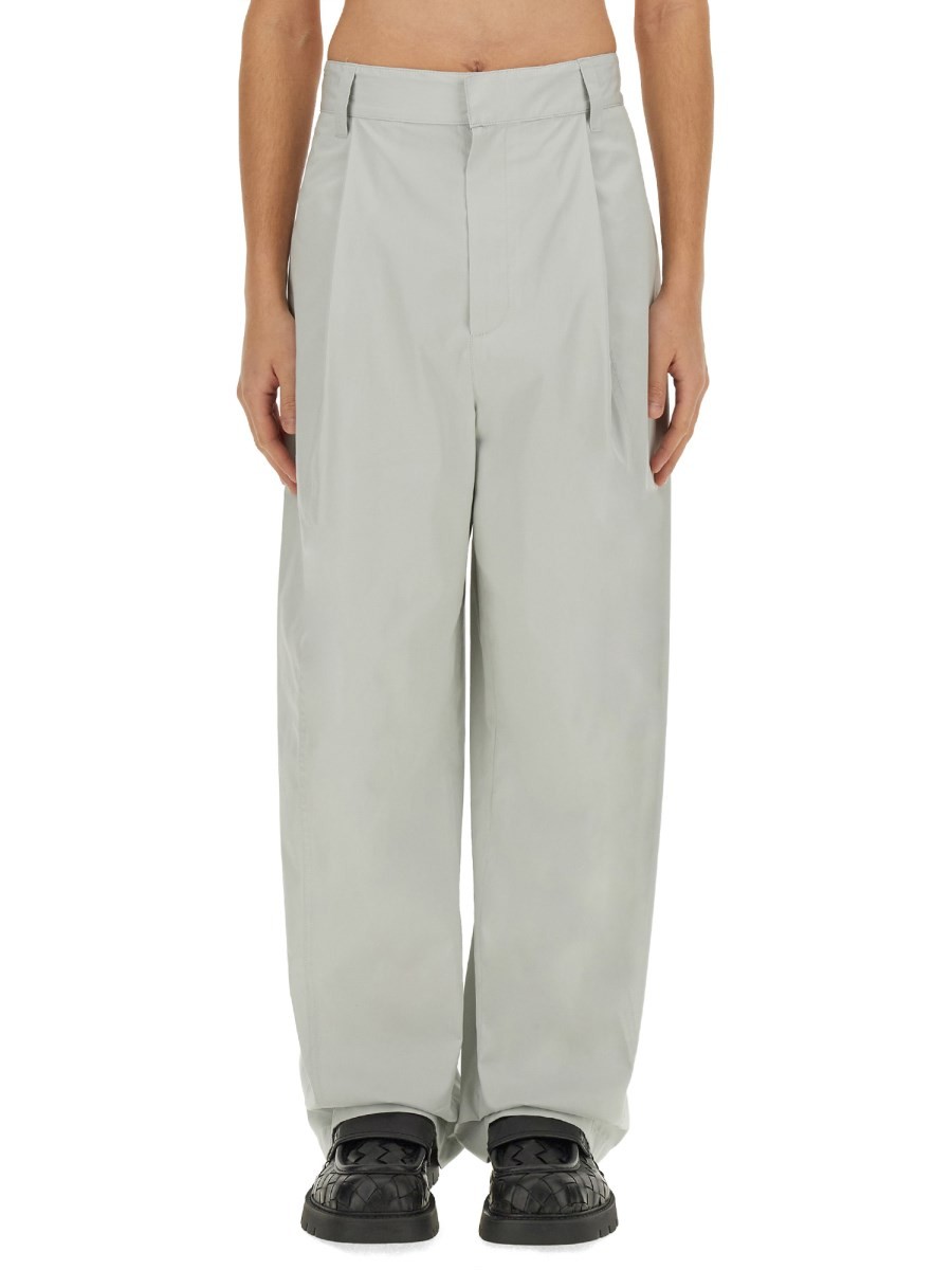 SILK AND COTTON PANTS