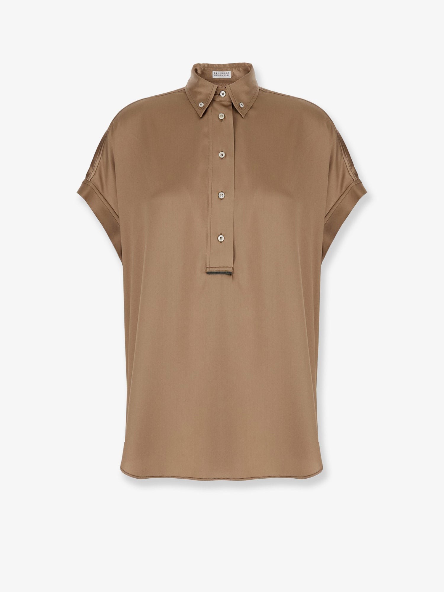 Silk blend shirt