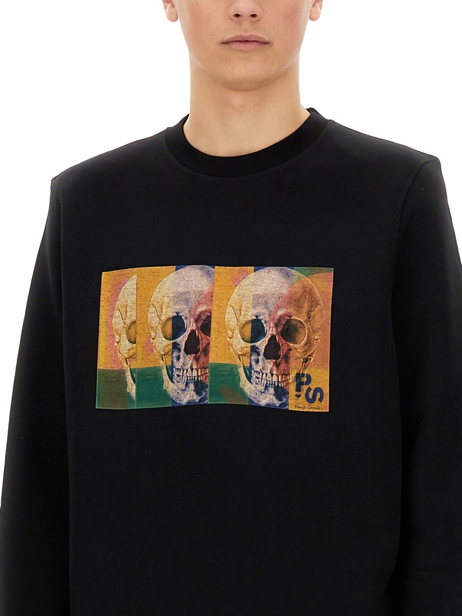 "SKULL SQUARE" SWEATSHIRT - Image 4