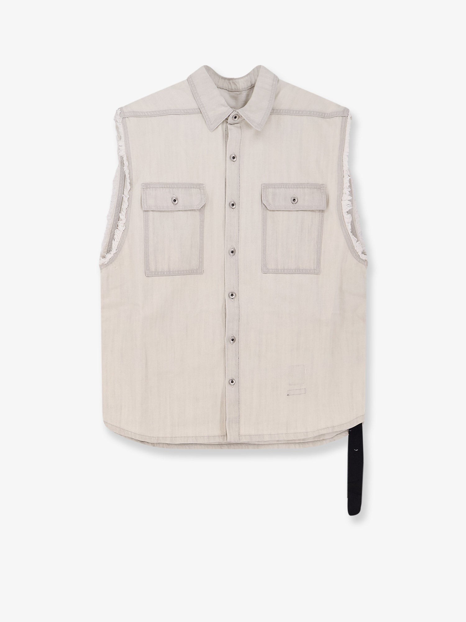 Sleeveless denim jacket