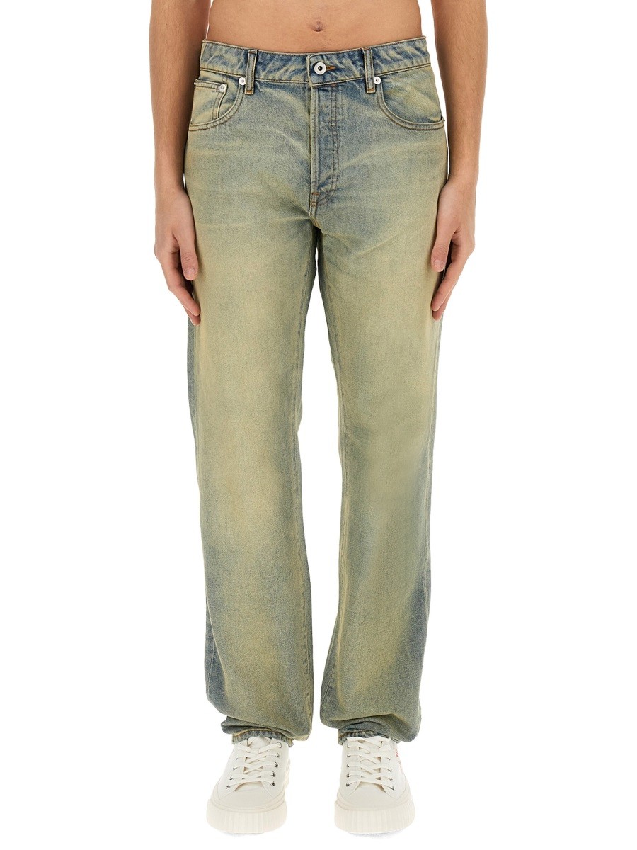 SLIM BARA JEANS 'KENZO DRAWN VARSITY'