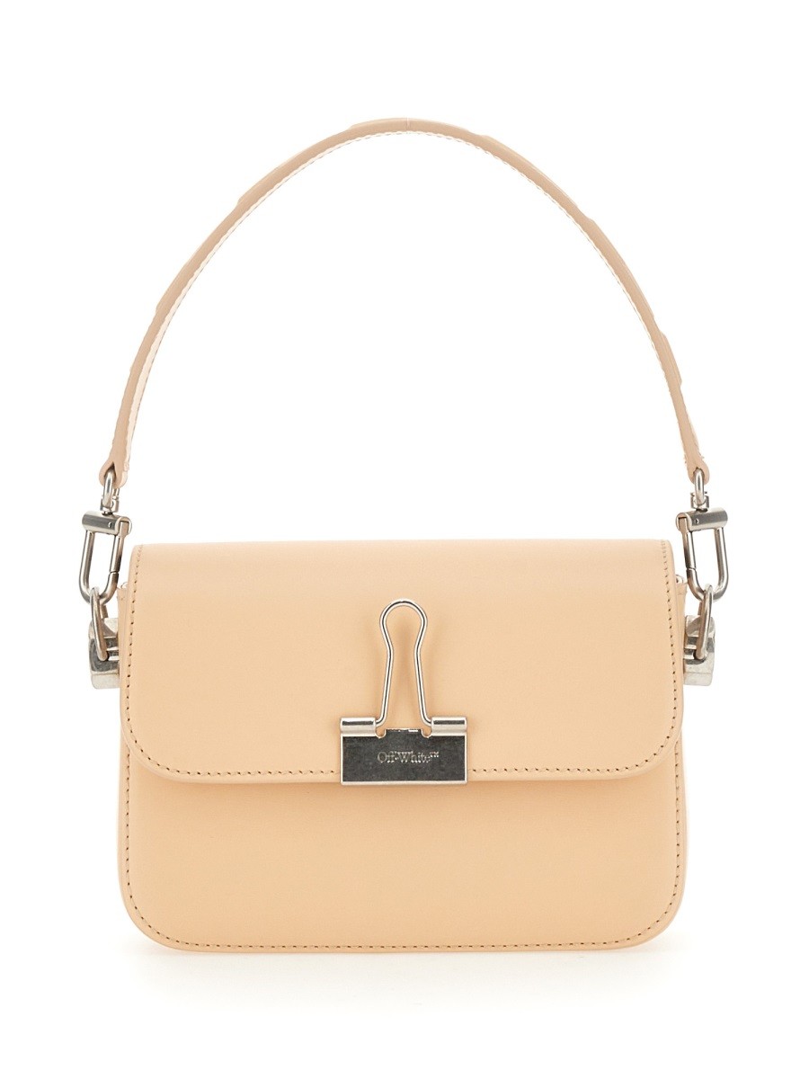 SMALL LEATHER BINDER BAG