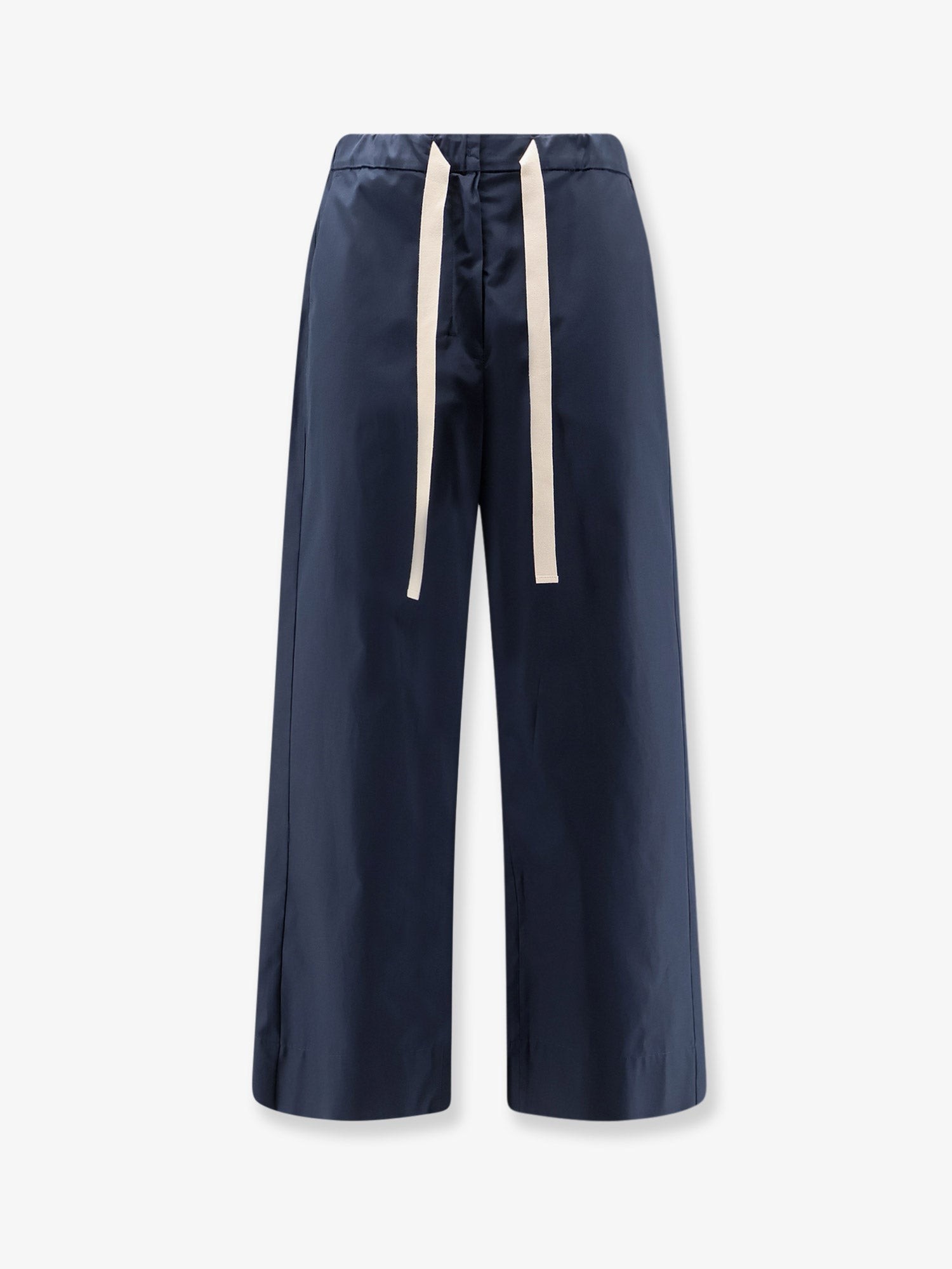 Smmargento distressed cotton trousers