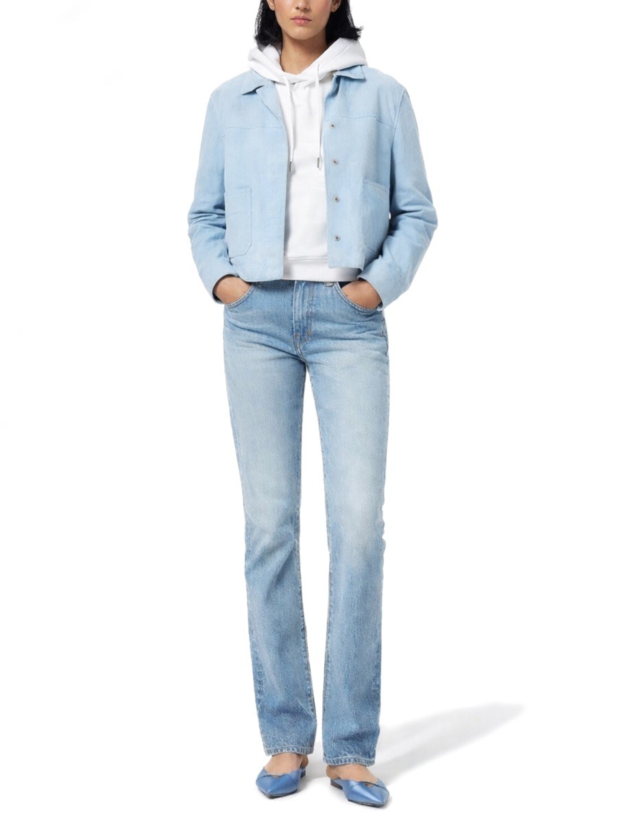 "STONE" WASHED DENIM JEANS - Image 2