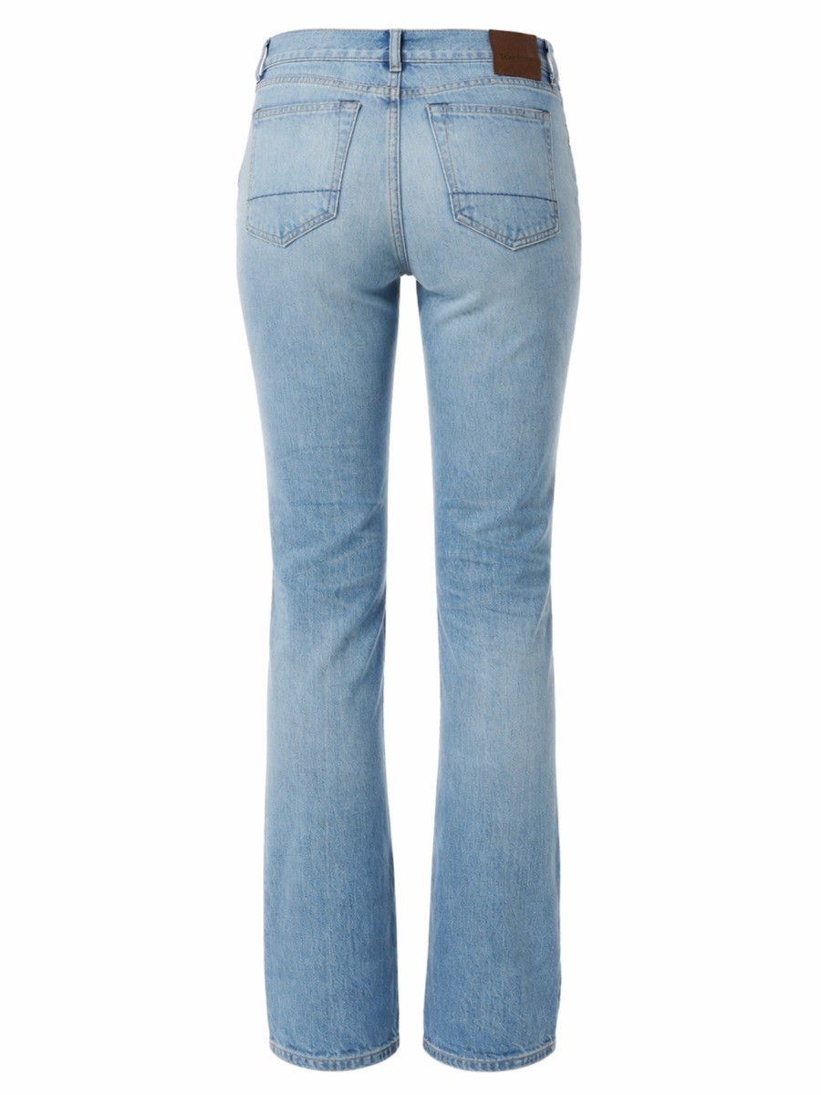 "STONE" WASHED DENIM JEANS - Image 3