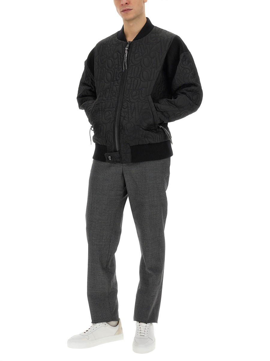 STRIPPED CYCLIST" JACKET - Image 2