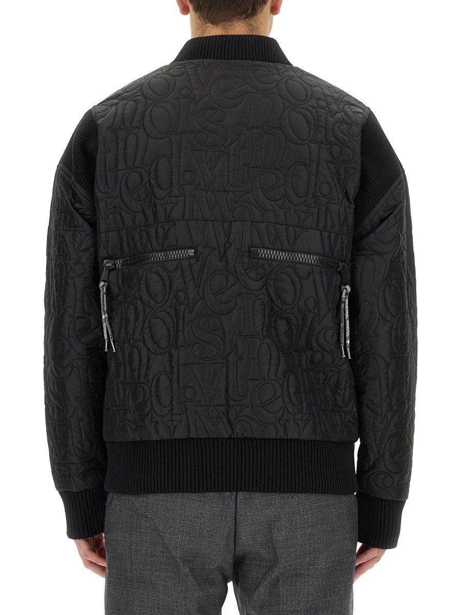 STRIPPED CYCLIST" JACKET - Image 3