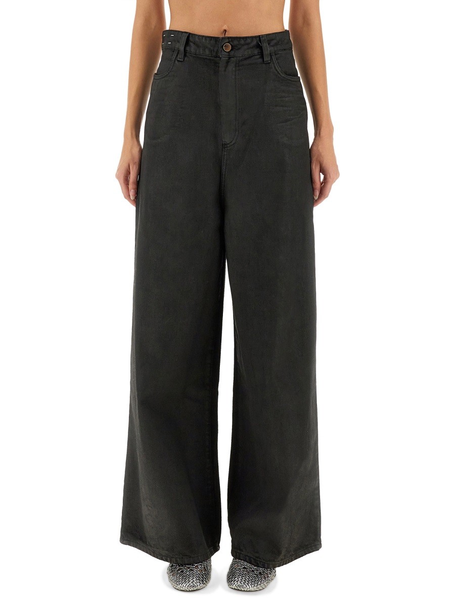 "SUPER FLARE" DENIM PANTS