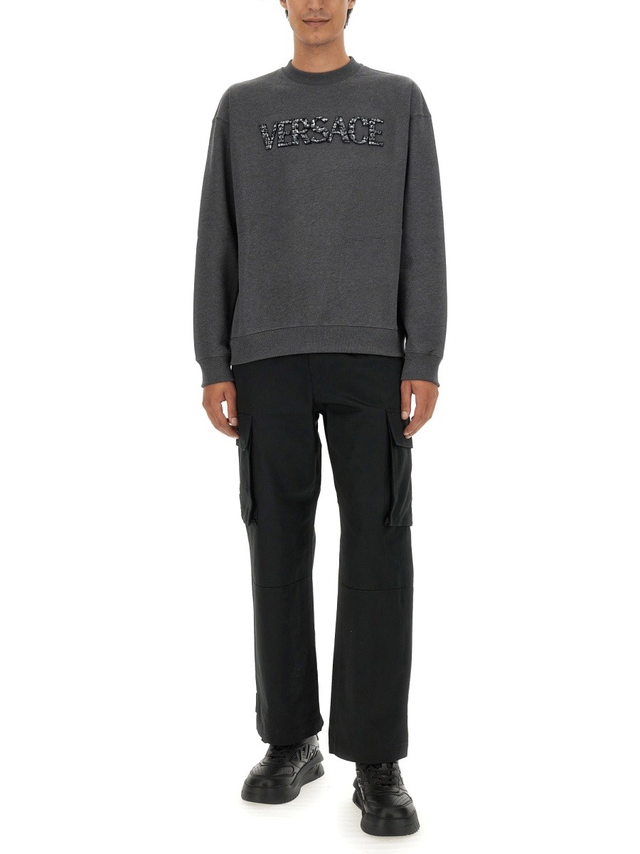 SWEATSHIRT WITH CROCODILE LOGO - Image 2
