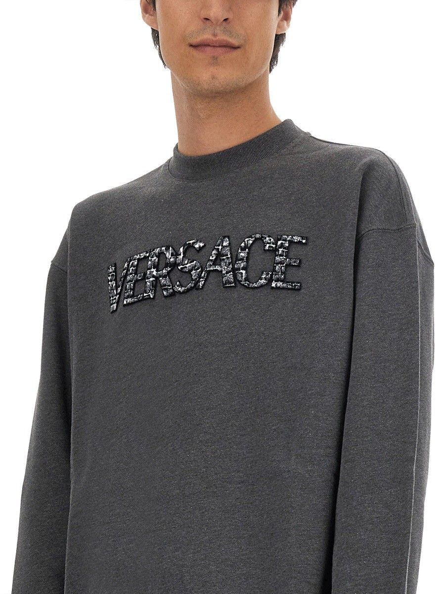 SWEATSHIRT WITH CROCODILE LOGO - Image 4