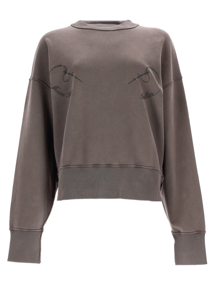 SWEATSHIRT WITH EMBROIDERY